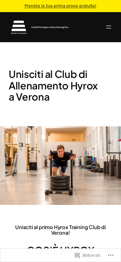 CrossFit Scaligera mobile