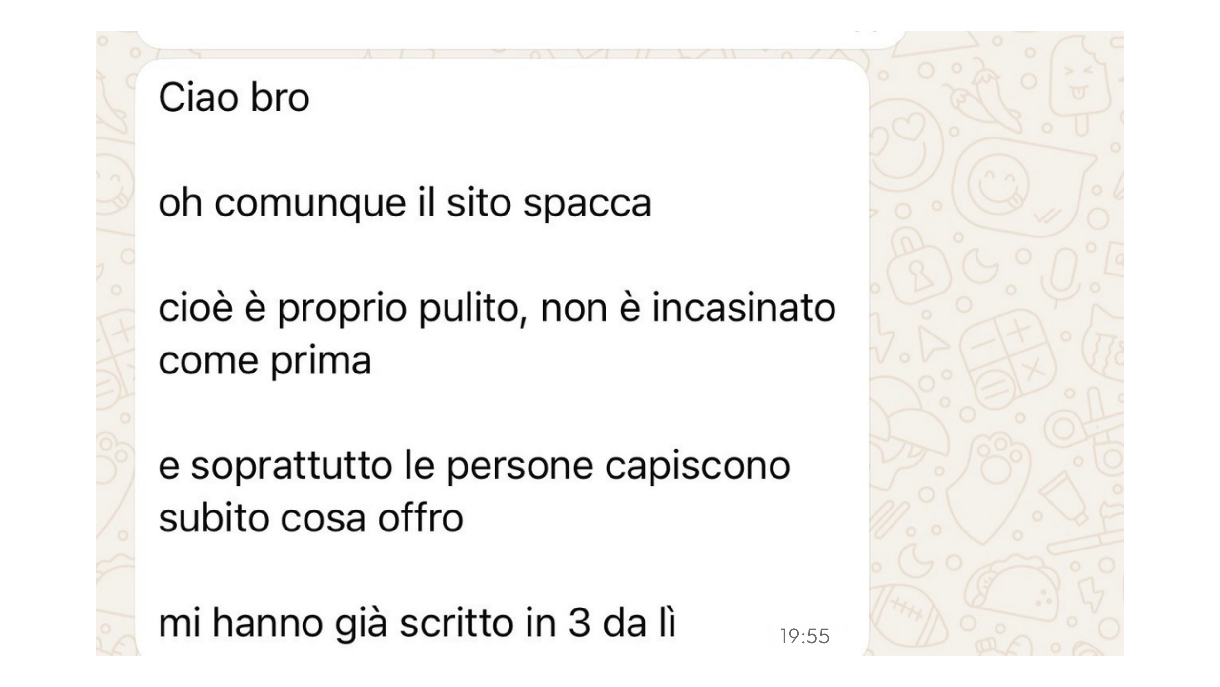Recensione cliente