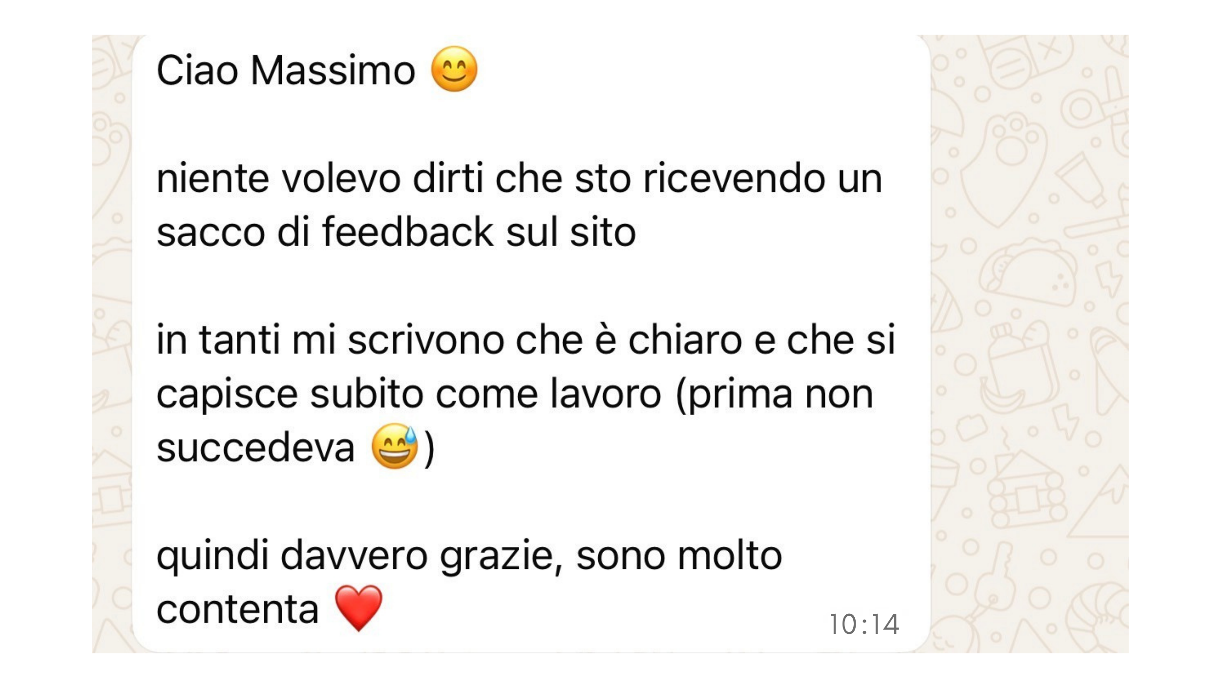 Recensione cliente