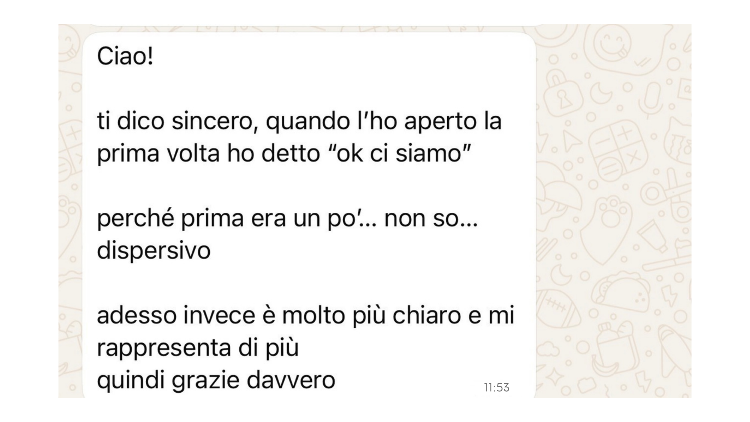 Recensione cliente