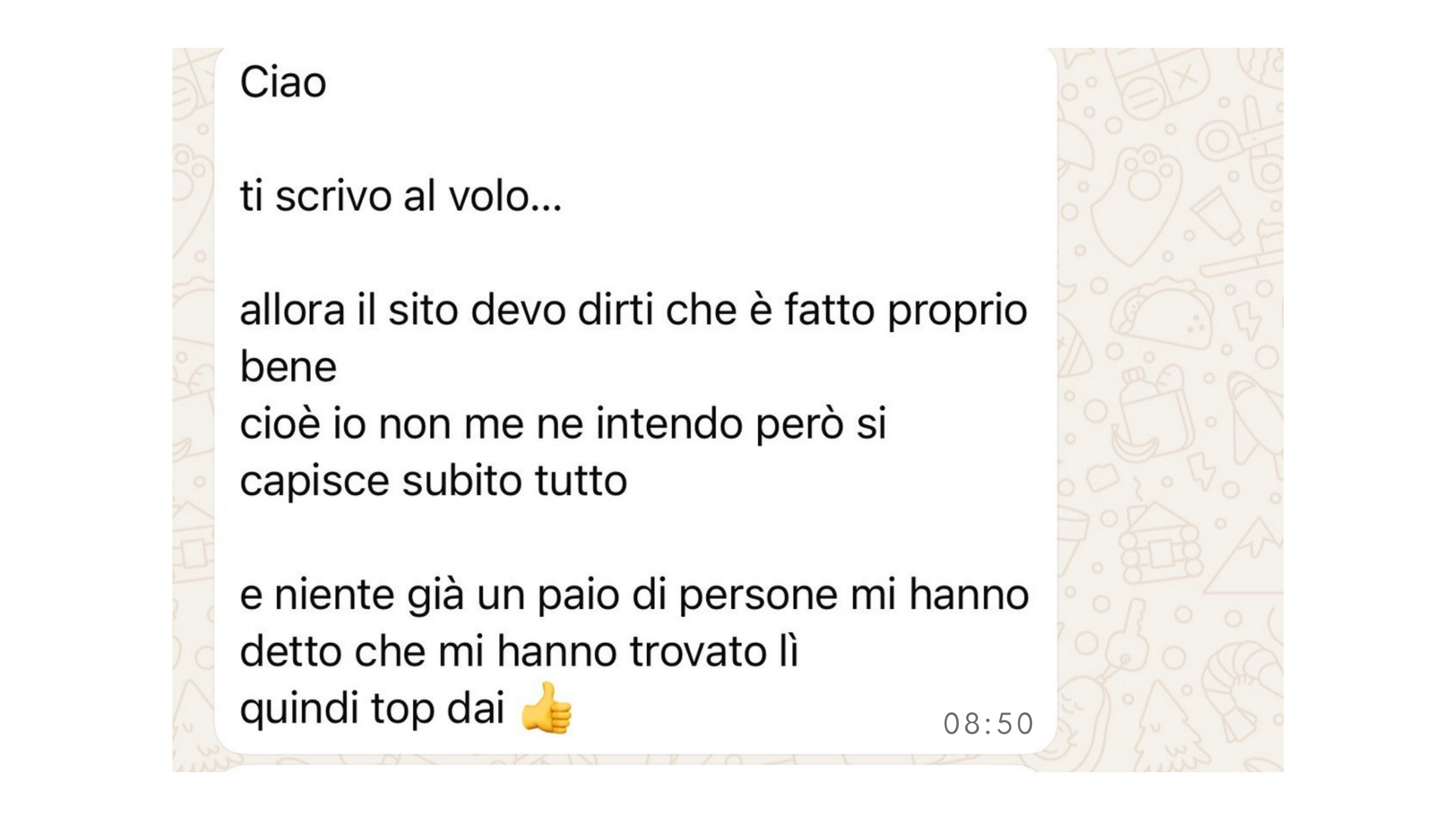 Recensione cliente